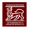 Logo Colegio de Estudios de Posgrado de la Ciudad de México